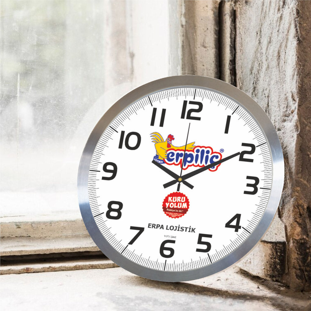 Metal Kasa Duvar Saatleri