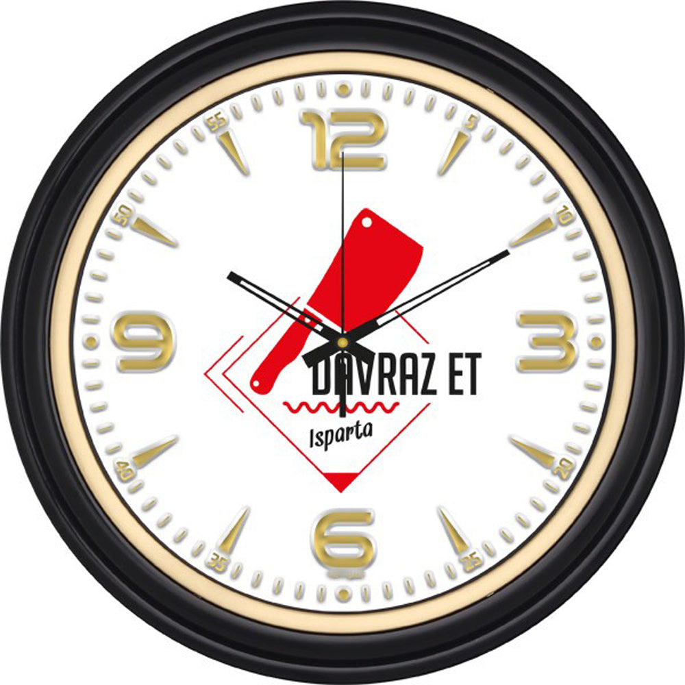 ساعات حائط (34 سم)