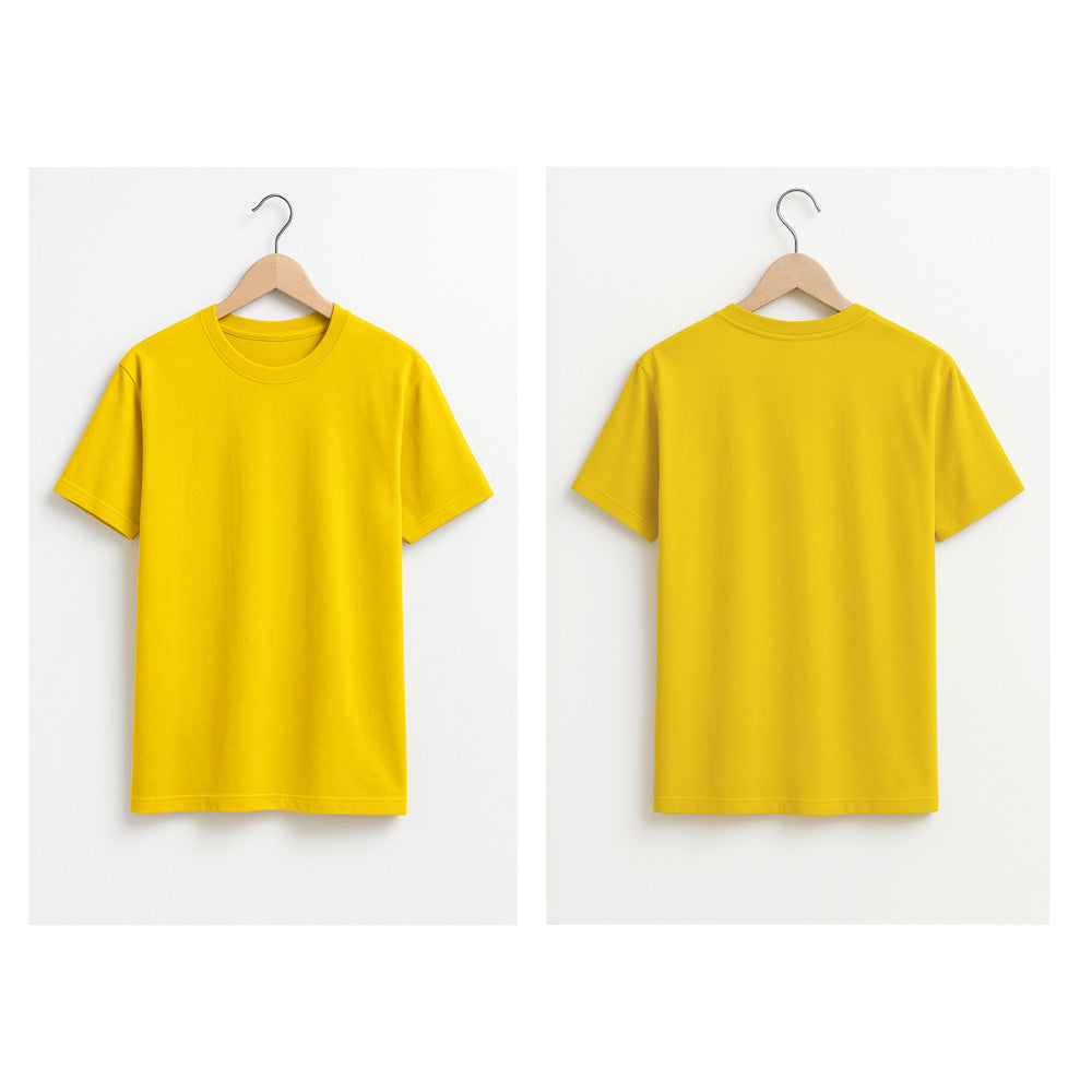 Penye Bisiklet Yaka T-shirt