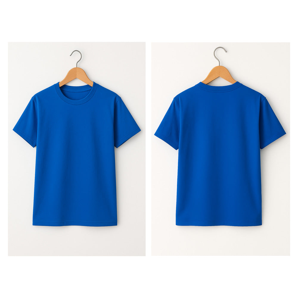 Penye Bisiklet Yaka T-shirt