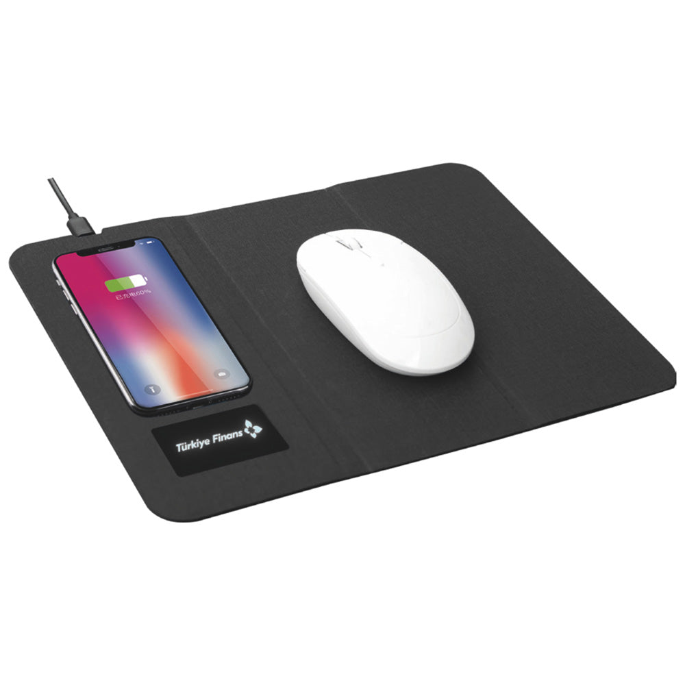 Wireless Şarjlı Mouse Pad