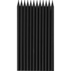 Round-slatted pencil