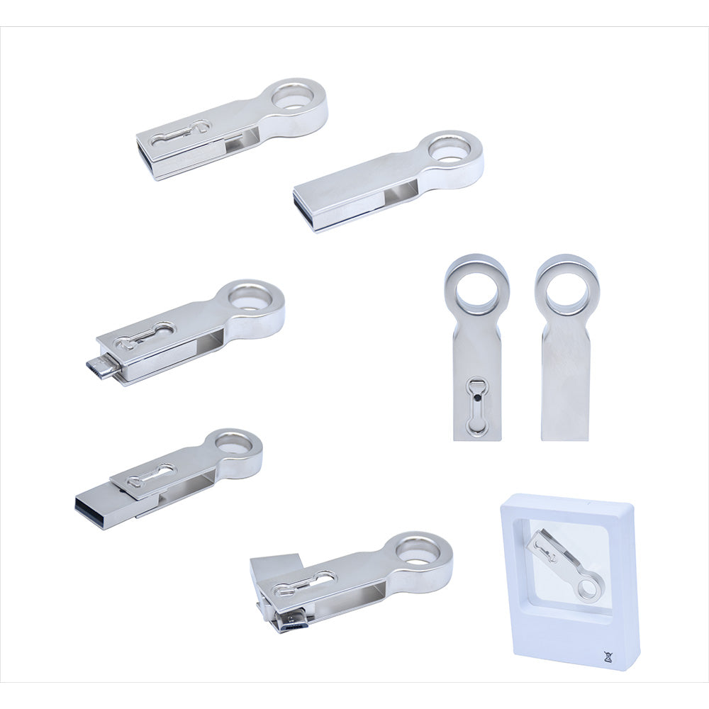 8 GB Metal USB Bellek